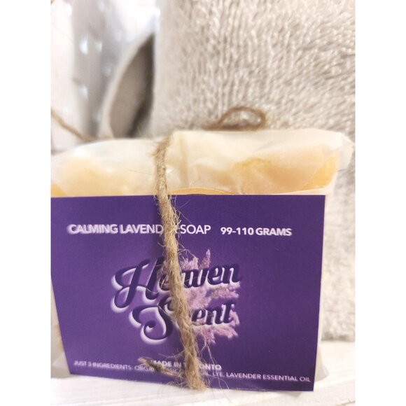 Handmade Lavender Coconut Oil Soap: Calming Aromatherapy, Natural Bar - Picture 8 of 10